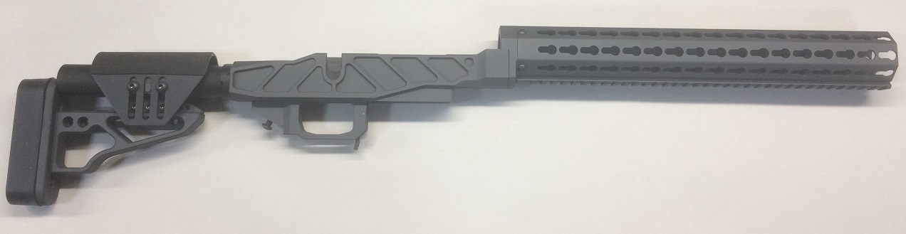 XG PRS PRO Chassis Remington 700 SA Sniper Grey CERAKOTE - Click Image to Close